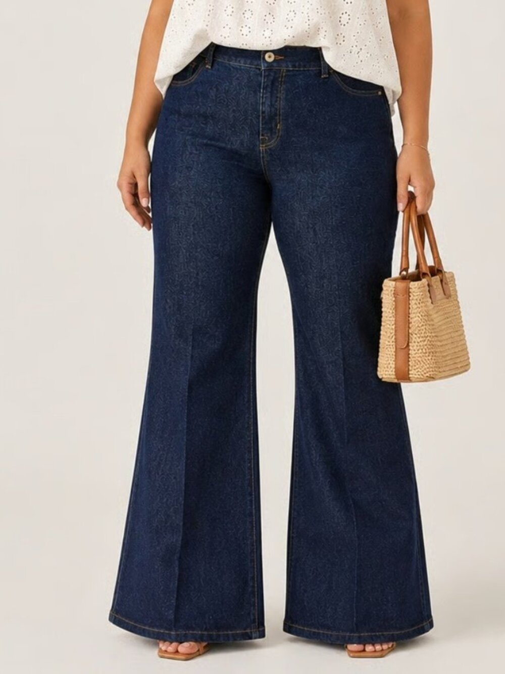 SPANX Pull-On Flare Jeans